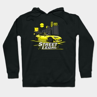 Street Legal - Subie Gang BRZ (Yellow) Hoodie